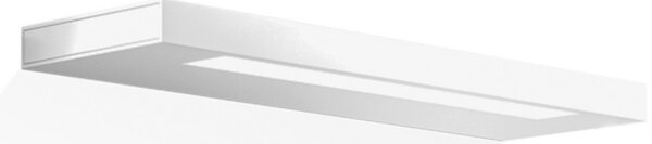 Decor Walther Slim 34 N LED de perete, alb mat, Alb, Baie, Metal, Modern, Perete unghiular