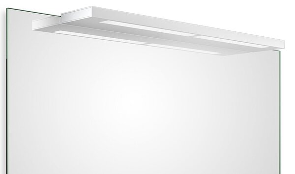 Decor Walther Slim 1-60 N LED oglindă cu LED-uri alb, Alb, Baie, Metal, Modern, Perete unghiular