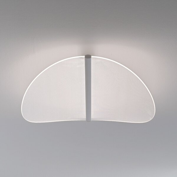 Stilnovo Diphy plafonieră LED, DALI-Push, 54 cm, reglabil, Alb, Camera de zi / sufragerie, Metal, Design