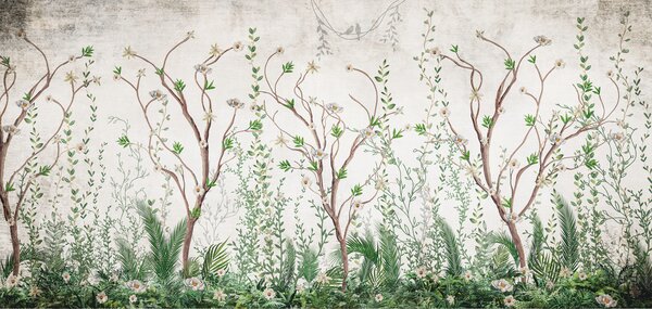 Tapet cu flori mici Flourish
