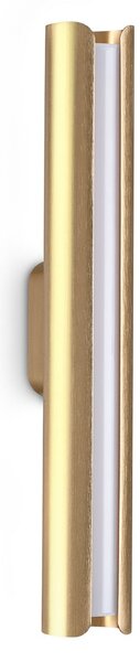 IDEAL LUX Aplică de perete Dorica, culoare cupru, înălțime 30 cm, metal, Cupru, Camera de zi / sufragerie, Aluminiu, Modern