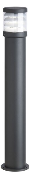LCD Lumină de drum 1267 cu lamele grafit Înălțime 92 cm, reglabil, Negru, Metal, Modern
