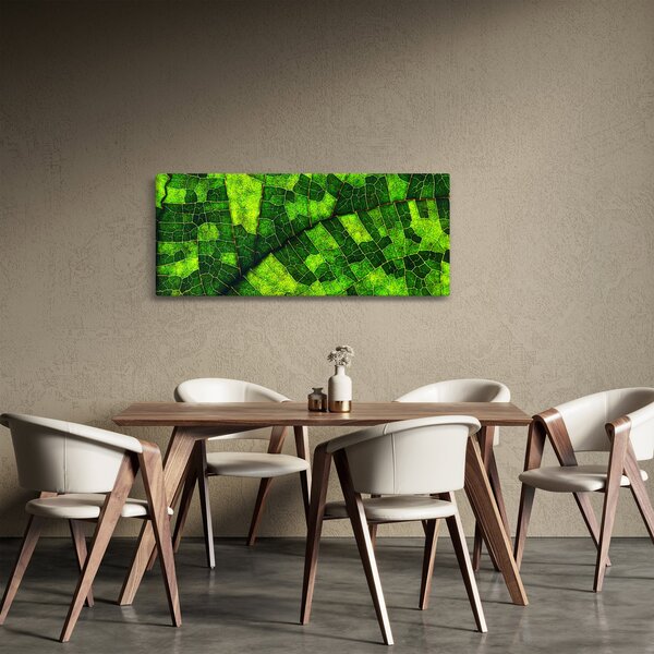 Tablou - Detaliu frunze (120x50 cm)