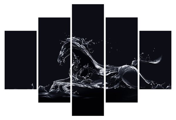 Tablou - Cal și apă (150x105 cm)