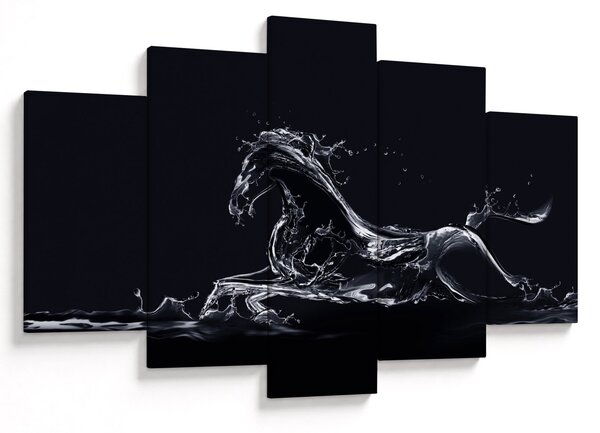 Tablou - Cal și apă (150x105 cm)