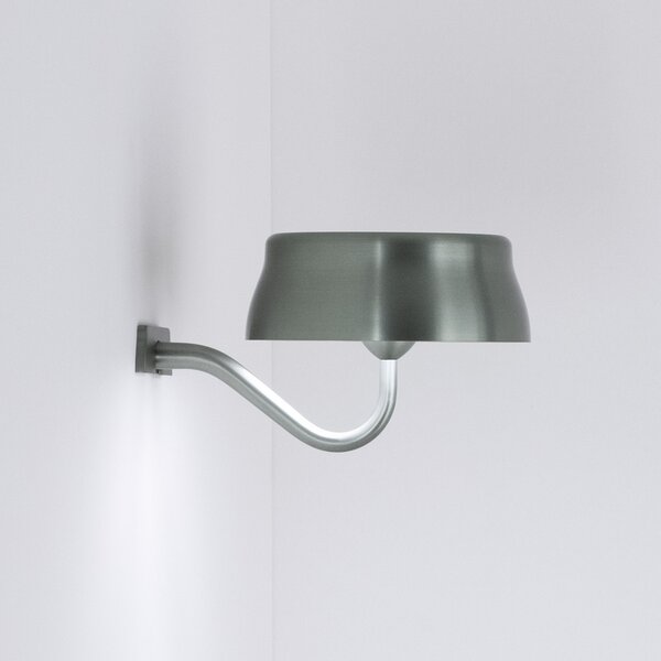 Zafferano Sister Light aplică de perete cu baterie verde, reglabil, Verde, Metal, Modern