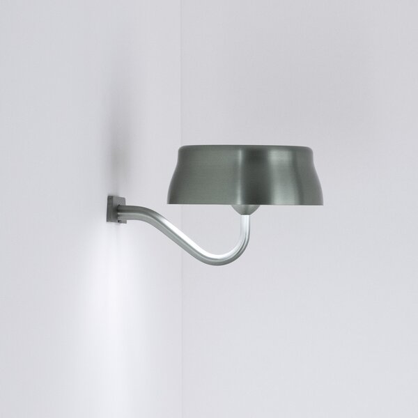 Zafferano Sister Light aplică de perete cu baterie verde, reglabil, Verde, Metal, Modern