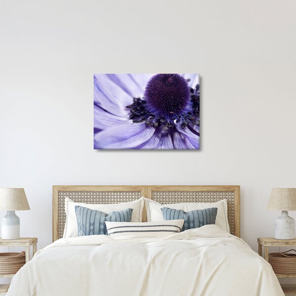 Tablou - Floare mov (70x50 cm)