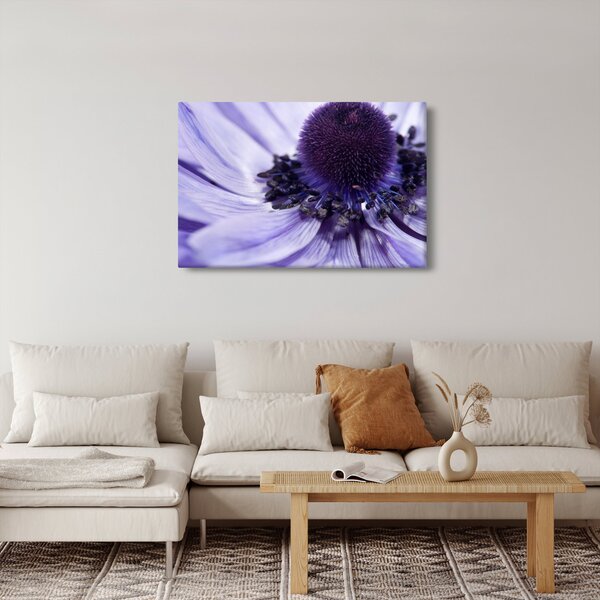 Tablou - Floare mov (90x60 cm)