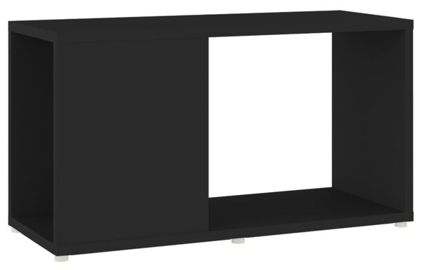 Comodă TV, negru, 60x24x32 cm, PAL