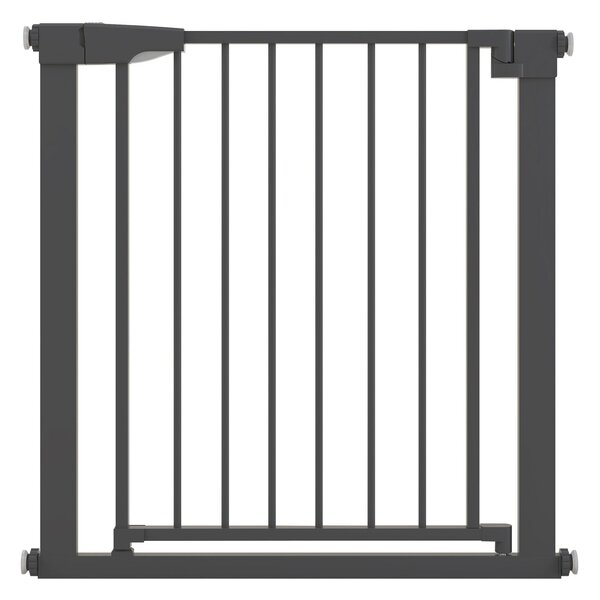 Poartă de Siguranță PRO 180° pentru Copii și Animale 76 x 75-82cm, NEGRU
