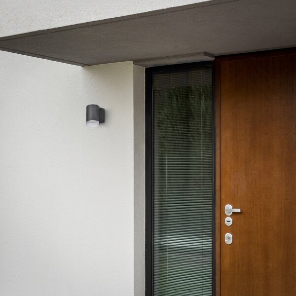 Brilagi - Aplică de perete LED RGBW pentru exterior MATERA 1xGU10/4,8W/230V antracit IP54