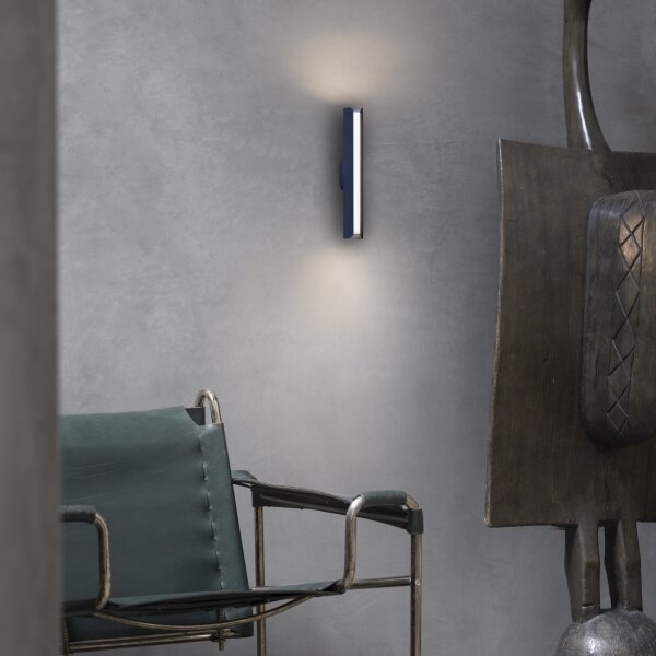 Ideal Lux - Aplică de perete DORICA LED/8,5W/230V neagră