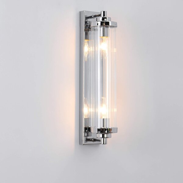 Aplică de perete LORENZO 2xE14/40W/230V crom lucios
