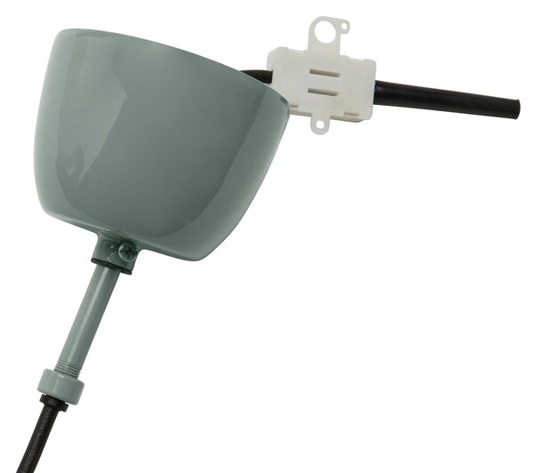 PR Home Solo lampă suspendată Ø 26 cm gri lucios, reglabil, Gri, Camera de zi / sufragerie, Metal, Modern