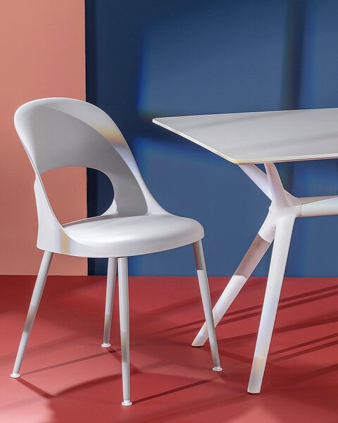 Scaun Aria light grey