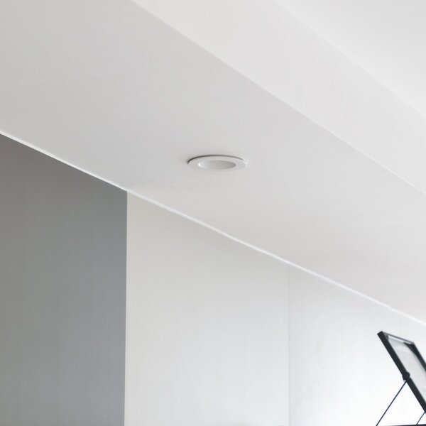 Arcchio LED downlight Aryx, alb, 2,700K, reglabil, Alb, Camera de zi / sufragerie, Metal, Modern