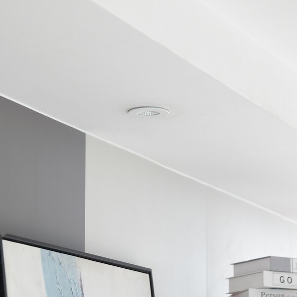 Arcchio LED downlight Lirin, alb, 3,000K, reglabil, Alb, Camera de zi / sufragerie, Metal, Modern