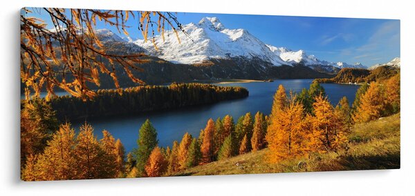 Tablou - Toamna în Alpi (120x50 cm)
