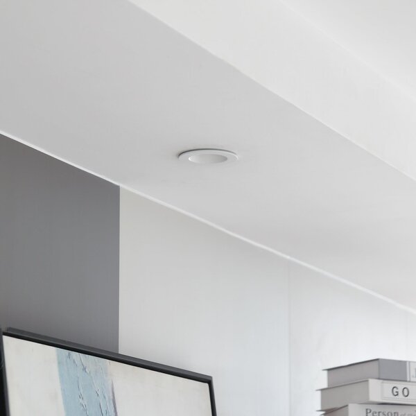 Arcchio LED downlight Aryx, alb, 3,000K, reglabil, Alb, Camera de zi / sufragerie, Aluminiu, Modern