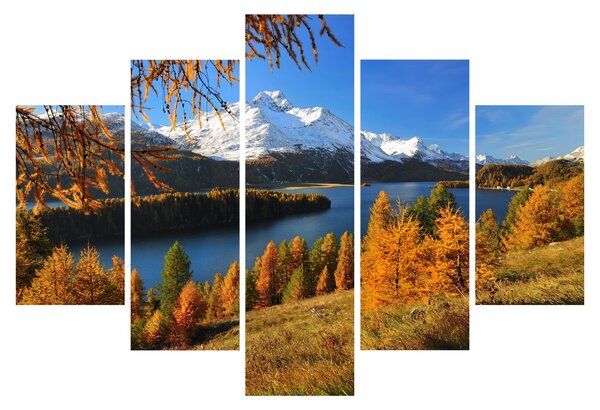 Tablou - Toamna în Alpi (150x105 cm)