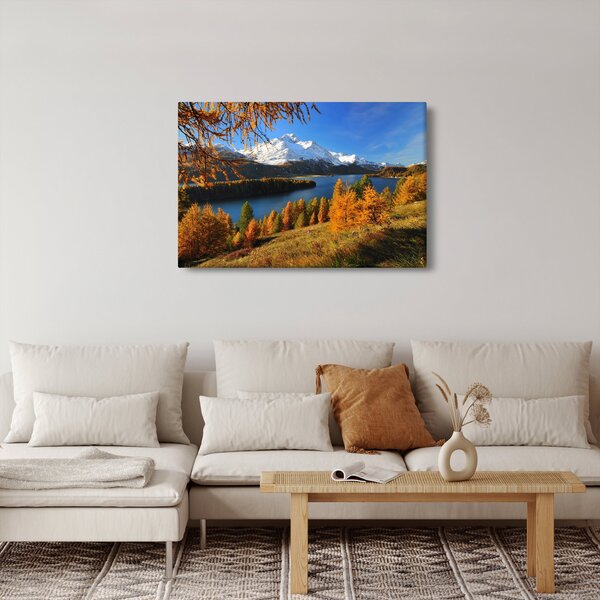 Tablou - Toamna în Alpi (90x60 cm)