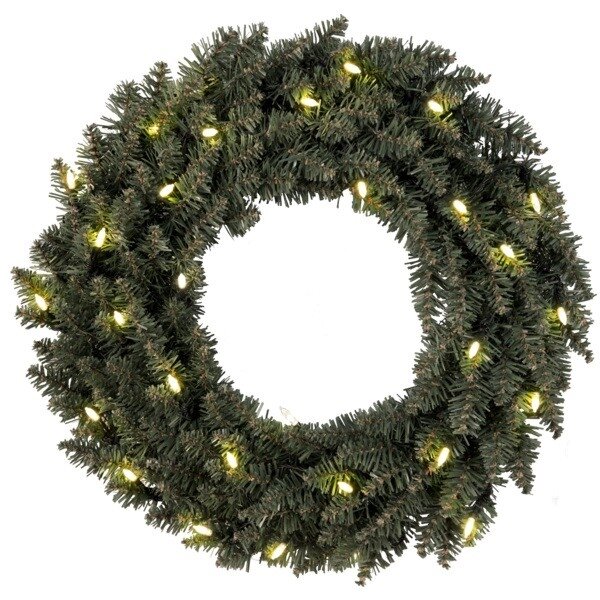 Coroniță LED de Crăciun de exterior CALGARY 30xLED/0,064W/3,4/3V IP44 Eglo 410939