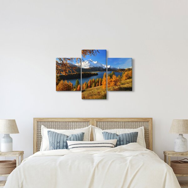 Tablou - Toamna în Alpi (90x60 cm)