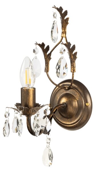 Aplică TERESA 1xE14/6W/230V bronz ONLI