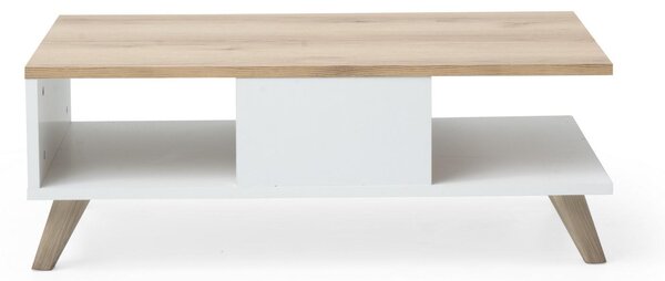 Măsuță de cafea Summer (stejar + alb). 1062848