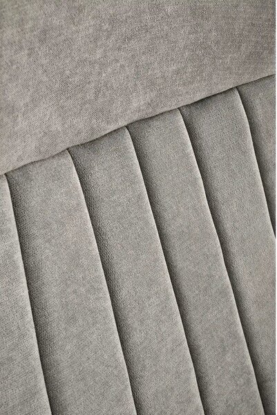 Scaun birou HARPER, gri/negru, stofa clasica/metal, 62x70x113/123 cm