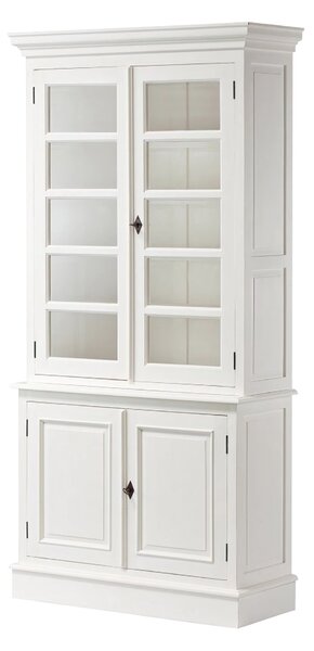Vitrină Milton z 4 półkami 100x40x220