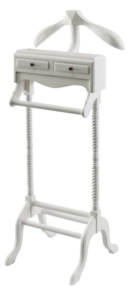 Cuier de podea Chester 125 cm alb