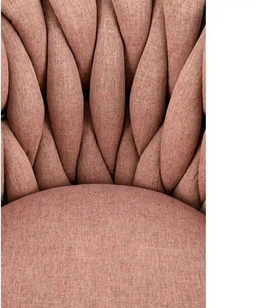 Scaun TALON, roz, stofa, 55x60x75 cm