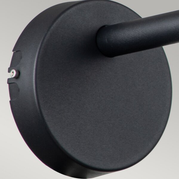 Elstead Selma aplică exterior LED, IP66, negru, Negru, Metal, Modern