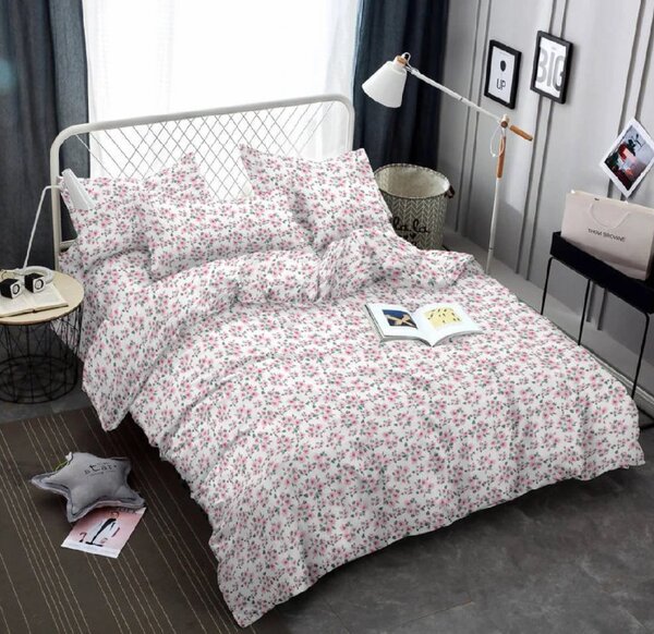 Lenjerie de pat din microfibra ROSALIE roz Dimensiune lenjerie de pat: 70 x 80 cm | 140 x 200 cm