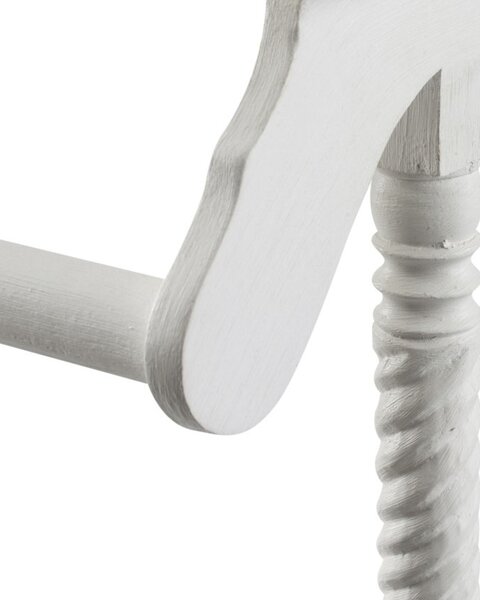 Cuier de podea Chester 125 cm alb