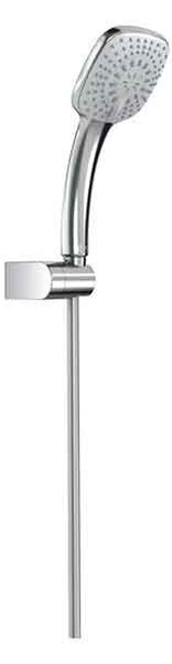 Set de duș Ideal Standard, Idealrain Cube cu pară, suport și furtun de duș, crom