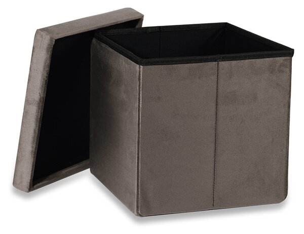 Taburet pliabil maro CUBEXO VELVET M