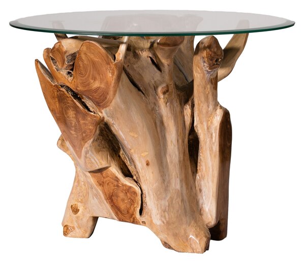 Handmade Tual Teak Root Coffee Table Dia 80cm (31.5 inches)