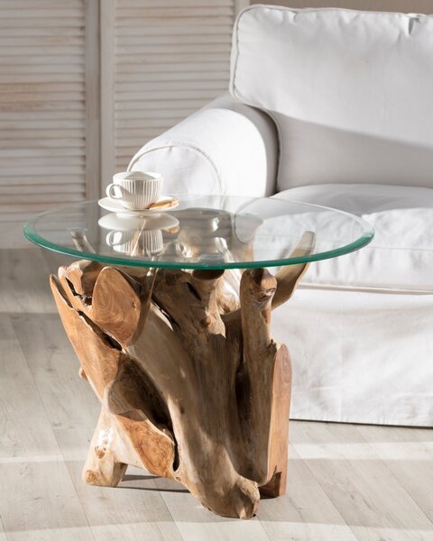 Handmade Tual Teak Root Coffee Table Dia 80cm (31.5 inches)