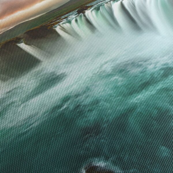 Tablou - Cascade (cu ceas) (90x30 cm)