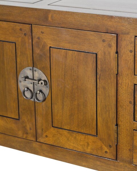 Consolă Ibuku brown 120x38x95cm
