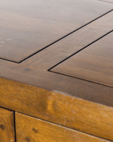 Consolă Ibuku brown 120x38x95cm