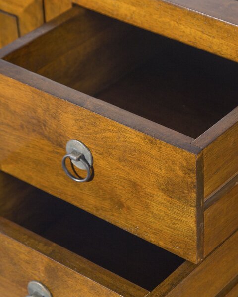Comodă Ibuku brown 126x55x65cm