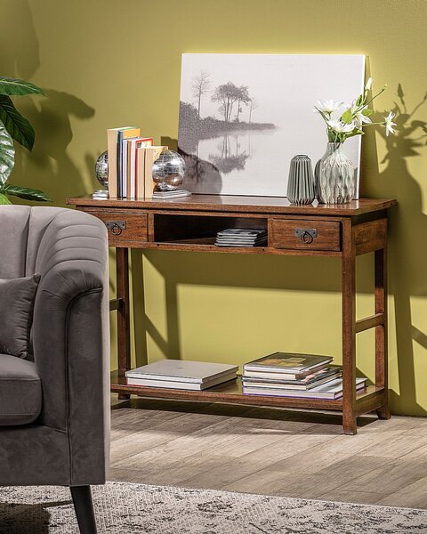 Consolă Aston brown 110x38x77cm