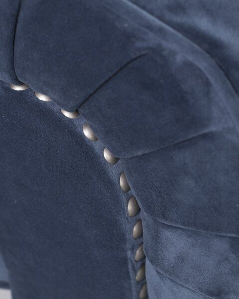 Fotoliu Chesterfield Classic Velvet Midnight 118x96x77cm