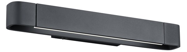 HELL Box aplică LED, rotativă, negru, Negru, Camera de zi / sufragerie, Metal, Modern