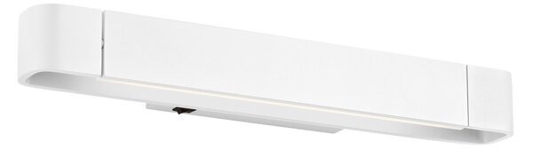 HELL Box aplică LED, rotativă, alb, Alb, Camera de zi / sufragerie, Metal, Modern