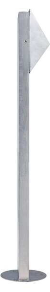 Nordlux Pontio Garden bornă luminoasă, 85 cm, zincată, reglabil, Metalic, Metal, Modern